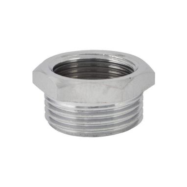 Футорка резьбовая хромированная М22х1,5х3/4"